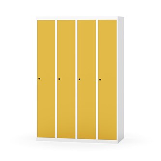 Novis garderobeskab lige topplade 1:4 B120 cm