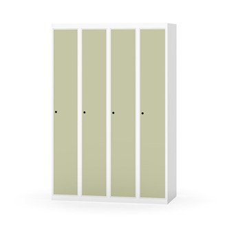 Novis garderobeskab lige topplade 1:4 B120 cm