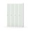 Novis garderobeskab lige topplade 1:4 B120 cm