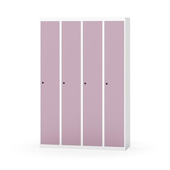 Novis garderobeskab lige topplade 1:4 B120 cm