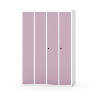 Novis garderobeskab lige topplade 1:4 B120 cm