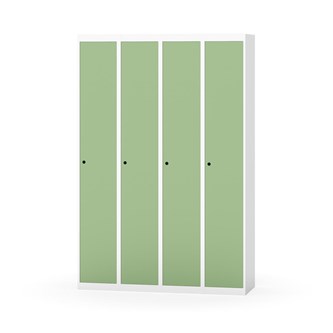 Novis garderobeskab lige topplade 1:4 B120 cm