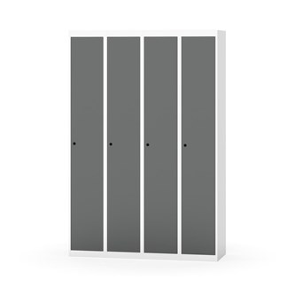 Novis garderobeskab lige topplade 1:4 B120 cm