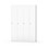 Novis garderobeskab lige topplade 1:4 B120 cm