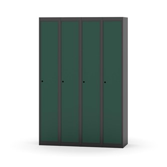 Novis garderobeskab lige topplade 1:4 B120 cm
