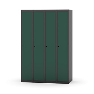 Novis garderobeskab lige topplade 1:4 B120 cm