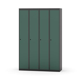 Novis garderobeskab lige topplade 1:4 B120 cm