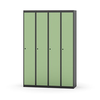 Novis garderobeskab lige topplade 1:4 B120 cm