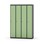 Novis garderobeskab lige topplade 1:4 B120 cm