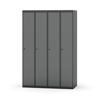 Novis garderobeskab lige topplade 1:4 B120 cm