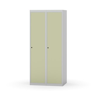 Novis garderobeskab lige topplade 1:2 B80 cm