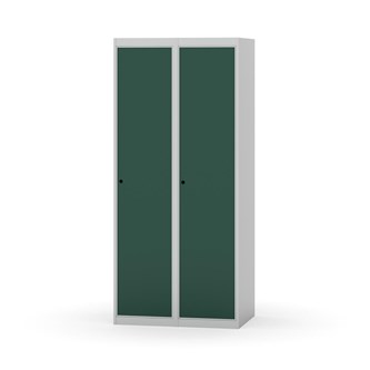 Novis garderobeskab lige topplade 1:2 B80 cm
