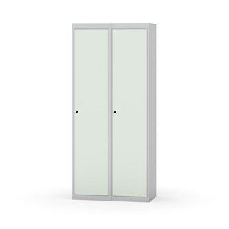 Novis garderobeskab lige topplade 1:2 B80 cm