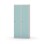Novis garderobeskab lige topplade 1:2 B80 cm