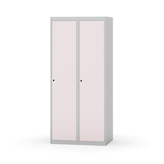 Novis garderobeskab lige topplade 1:2 B80 cm