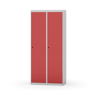 Novis garderobeskab lige topplade 1:2 B80 cm