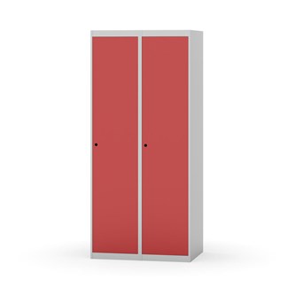 Novis garderobeskab lige topplade 1:2 B80 cm