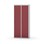 Novis garderobeskab lige topplade 1:2 B80 cm