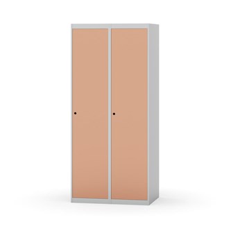 Novis garderobeskab lige topplade 1:2 B80 cm