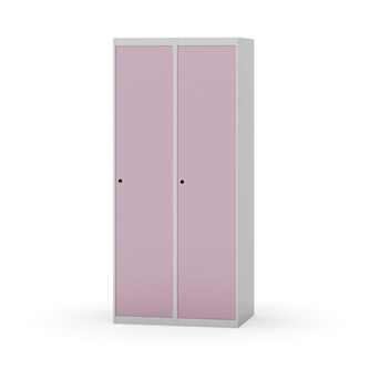 Novis garderobeskab lige topplade 1:2 B80 cm
