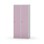 Novis garderobeskab lige topplade 1:2 B80 cm