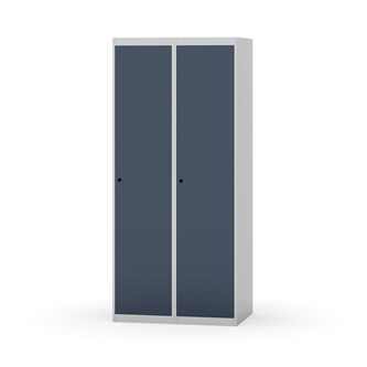 Novis garderobeskab lige topplade 1:2 B80 cm