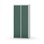 Novis garderobeskab lige topplade 1:2 B80 cm