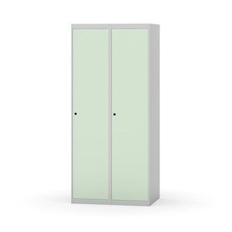 Novis garderobeskab lige topplade 1:2 B80 cm