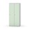 Novis garderobeskab lige topplade 1:2 B80 cm