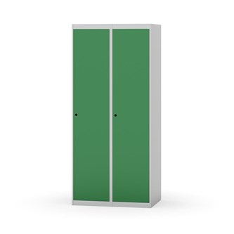 Novis garderobeskab lige topplade 1:2 B80 cm