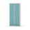 Novis garderobeskab lige topplade 1:2 B80 cm