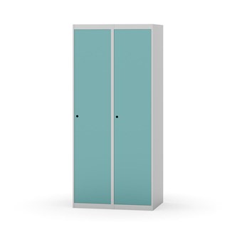 Novis garderobeskab lige topplade 1:2 B80 cm