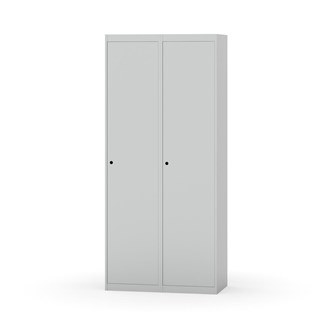 Novis garderobeskab lige topplade 1:2 B80 cm