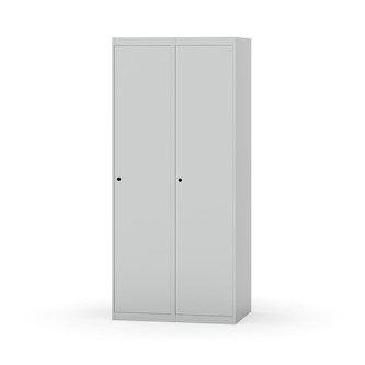 Novis garderobeskab lige topplade 1:2 B80 cm