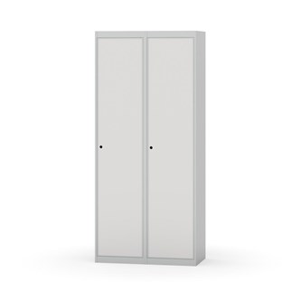Novis garderobeskab lige topplade 1:2 B80 cm