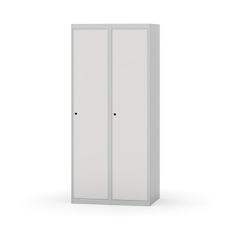 Novis garderobeskab lige topplade 1:2 B80 cm