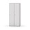 Novis garderobeskab lige topplade 1:2 B80 cm