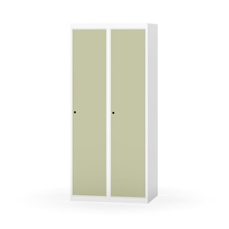 Novis garderobeskab lige topplade 1:2 B80 cm