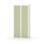 Novis garderobeskab lige topplade 1:2 B80 cm