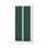 Novis garderobeskab lige topplade 1:2 B80 cm