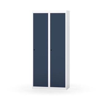 Novis garderobeskab lige topplade 1:2 B80 cm
