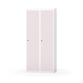 Novis garderobeskab lige topplade 1:2 B80 cm