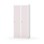 Novis garderobeskab lige topplade 1:2 B80 cm