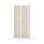 Novis garderobeskab lige topplade 1:2 B80 cm