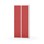 Novis garderobeskab lige topplade 1:2 B80 cm