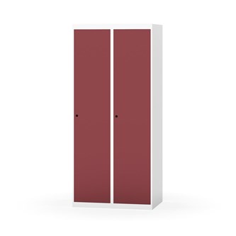 Novis garderobeskab lige topplade 1:2 B80 cm