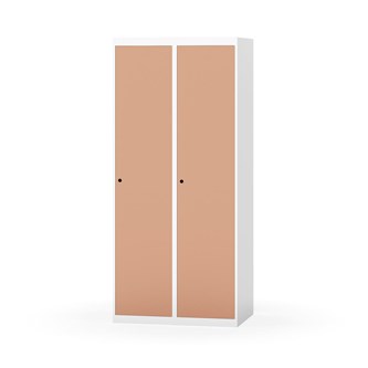 Novis garderobeskab lige topplade 1:2 B80 cm