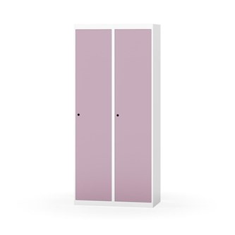 Novis garderobeskab lige topplade 1:2 B80 cm