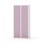 Novis garderobeskab lige topplade 1:2 B80 cm