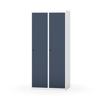 Novis garderobeskab lige topplade 1:2 B80 cm